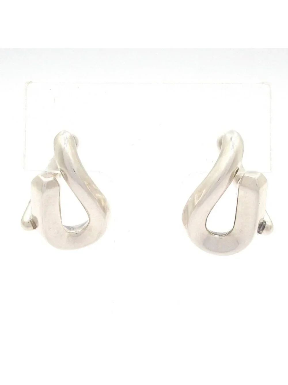 Tiffany & Co Single Earrings Forge Link Silver